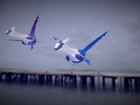  拉帝亚斯与拉帝欧斯3d模型 