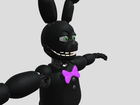  暗影弹簧邦故障物3d模型 