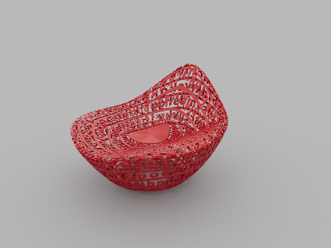  现代风格异形沙发3d模型 