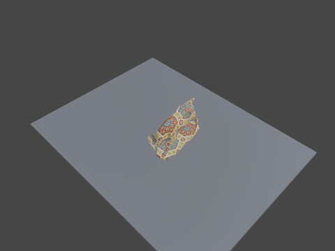  卡德柯伊公牛 UV3d模型 