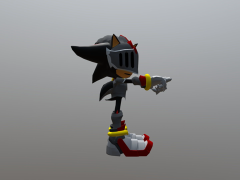  兰斯洛特爵士索尼克3d模型 