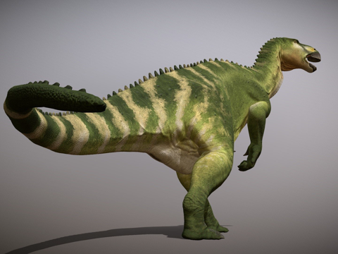  贝尼萨尔禽龙3d模型 