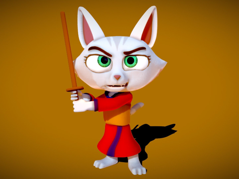  绘美子  愤怒之爪  汉克传奇3d模型3d模型 