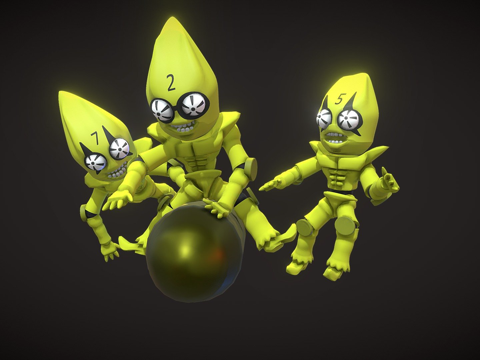  JOJO的奇妙冒险 黄金之风 米斯达替身3d模型 