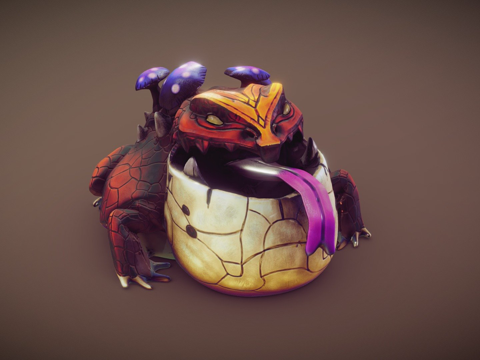  格罗姆普  第二十二天3d模型 