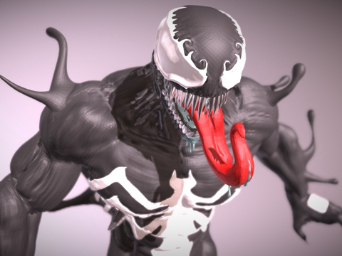  毒液  埃迪布洛克3d模型 