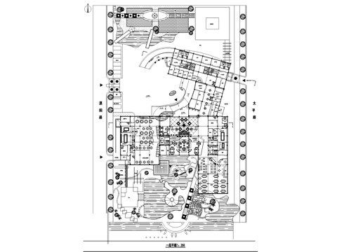 酒店宾馆规划建筑CAD施工图集cad施工图