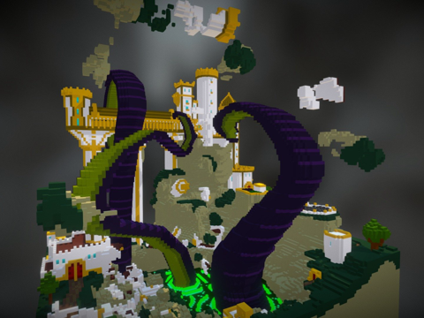  象牙王国的陨落3d模型 