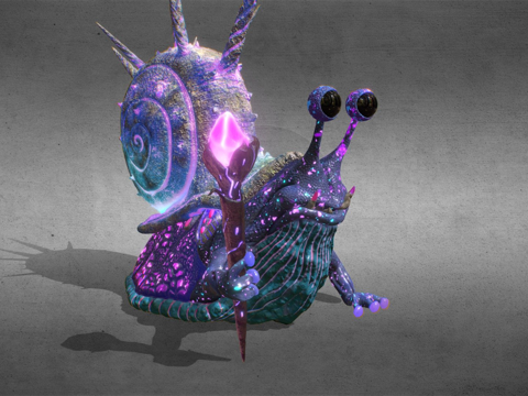  繁花使者3d模型 