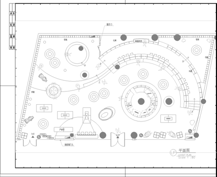 图书馆 书咖 最新全套施工图设计cad施工图