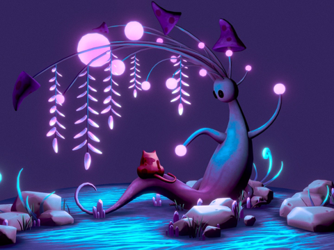  不速之客3d模型3d模型 