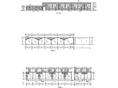 二层商业楼建筑CAD施工图集cad施工图