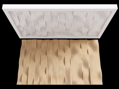  现代吊顶 格栅吊顶 起伏吊顶 简约吊顶 办公空间吊顶 大厅吊3d模型 