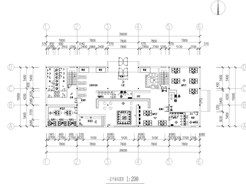 图书馆 书店 最新全套施工图设计cad施工图