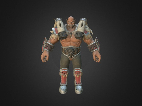  加尔鲁什地狱咆哮3d模型 