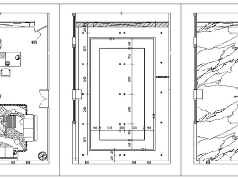 董事长 总经理 办公室 最新全套施工图设计cad施工图