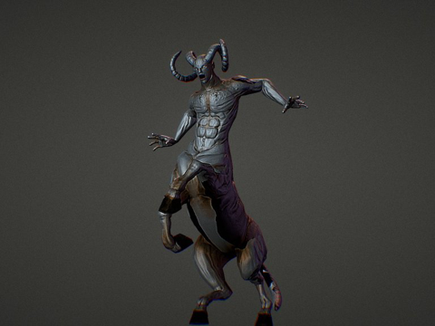  半人马3d模型 