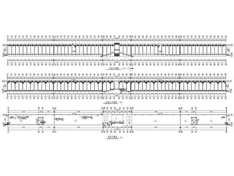 二层商业楼门面房建筑CAD施工图集cad施工图