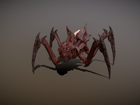  怪物  昆虫 43d模型 