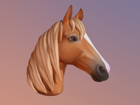  埃德尔布鲁茨哈夫林格马3d模型 