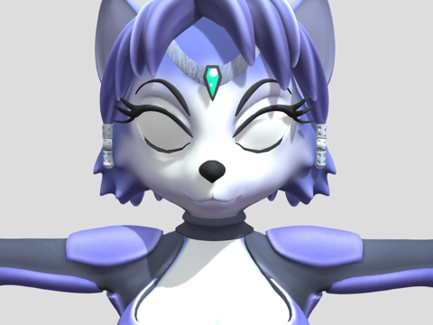  克丽丝特尔3d模型 