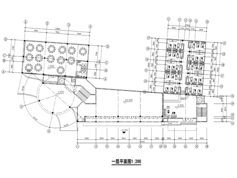 酒店方案建筑CAD施工图集cad施工图