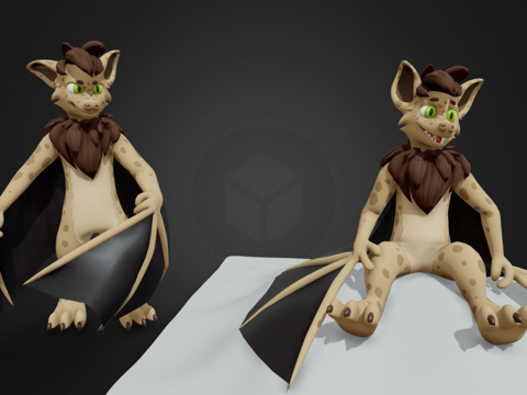  新翼手龙v23d模型 