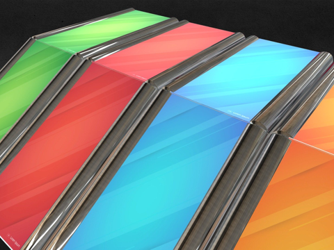  GD 斜坡游戏就绪3d模型 