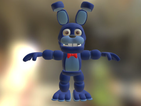  冒险邦妮新3d模型 