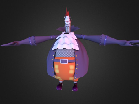  月光莫利亚3d模型 