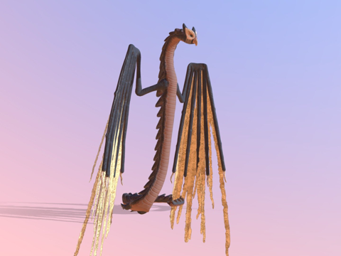  森林精灵3d模型 