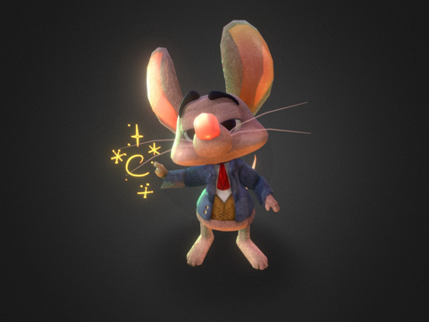  大魔术师奥利弗3d模型 