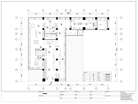 婚纱店 最新全套施工图设计cad施工图