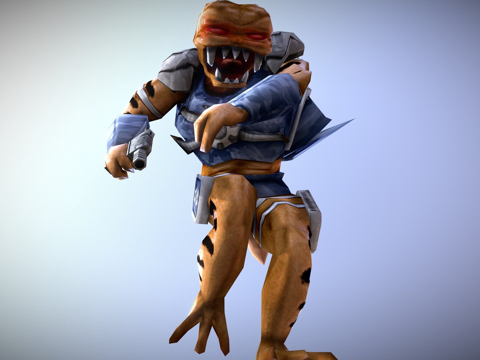  毁灭公爵三维  突击队员3d模型 