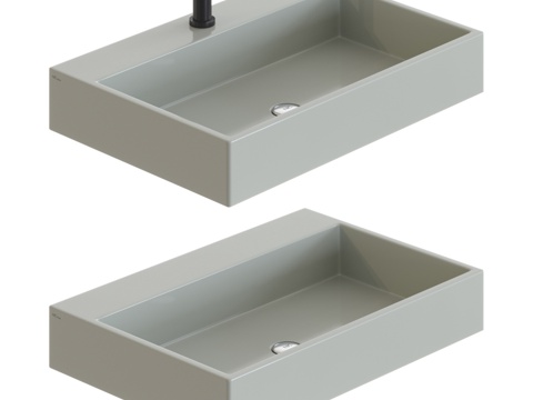  NIC设计酷系列洗手盆3d模型 