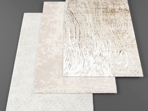  现代地毯3d模型 