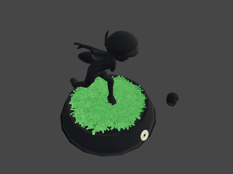  宝可梦  训练家琴音3d模型 