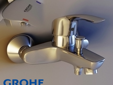  高仪浴室龙头3d模型 