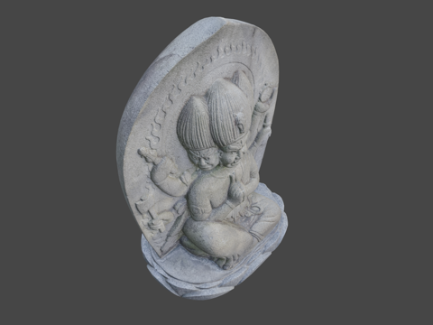  马头观音马头明王3d模型 