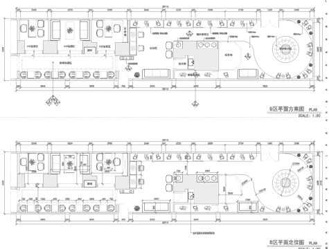 婚纱店 最新全套施工图设计cad施工图