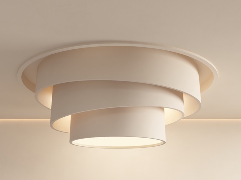  现代吊顶 异形吊顶 圆形吊顶 前台吊顶 工装吊顶 奶油风吊顶3d模型 