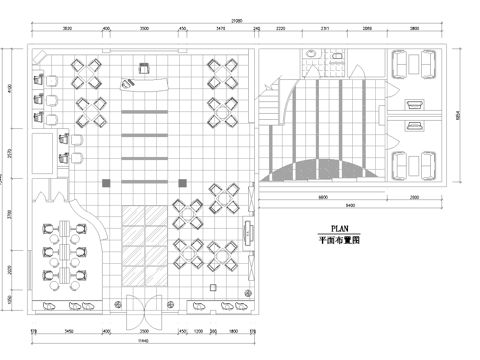 婚纱店 最新全套施工图设计cad施工图
