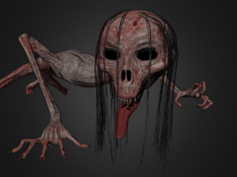  尸体般的恶魔3d模型 