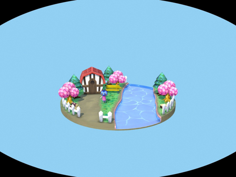  动物森友会3d模型 