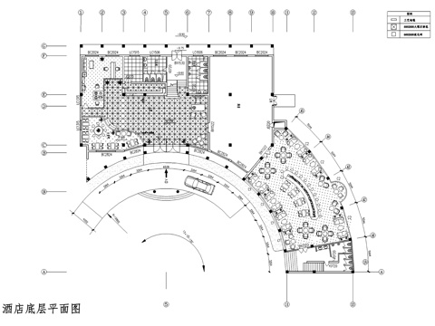 酒店装修设计室内CAD施工图集cad施工图