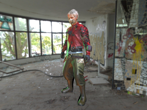  火新金钱抢劫捆绑包 深红捆绑包3d模型 