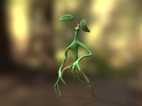  护树罗锅皮克特3d模型 