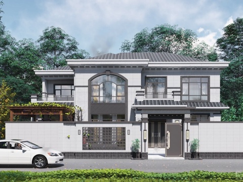 别墅自建房 最新全套施工图设计cad施工图