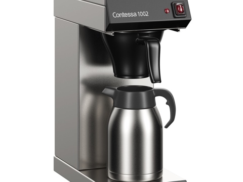  现代咖啡机3d模型 