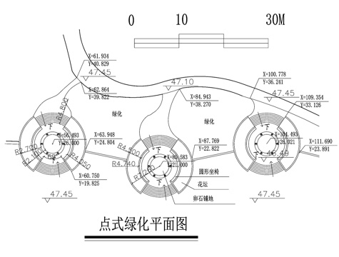 点式景观绿化节点CAD施工图集cad施工图